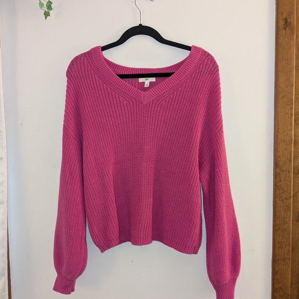 XS BP pink knit sweater!